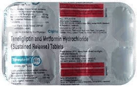 Tenimap M 500mg/20mg Tablet SR 10s