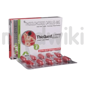 Thioquest 8mg Fast Acting Capsule