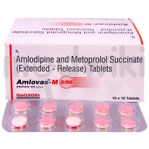 Amlovas M 5/50 Tablet PR 10s