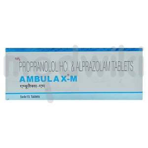 AMBULAX M 0.25MG/10MG TABLET