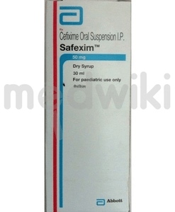 Safexim 50mg dry syrup 30ml
