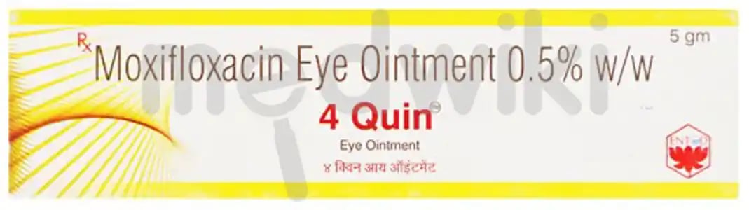 4 Quin Eye Ointment 5gm