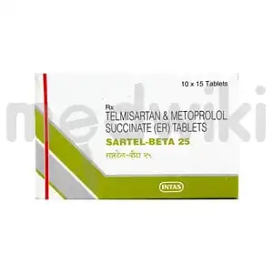 Sartel Beta 25mg Tablet ER 15s
