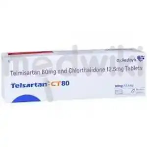 Telsartan CT 80mg/12.5mg Tablet 10s