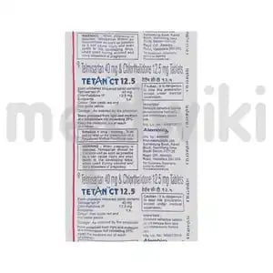 Tetan CT 40mg/12.5mg Tablet 15s