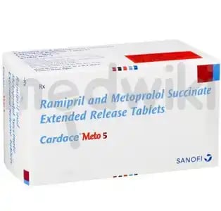 Cardace Meto 5mg/50mg Tablet ER 