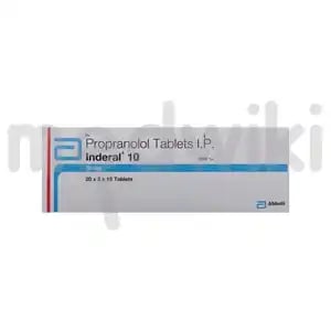 Inderal 10mg Tablet 
