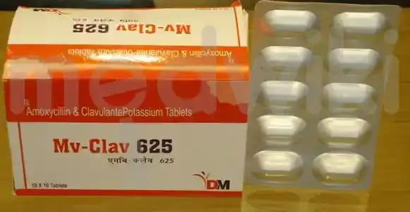 Mv Clav 500mg/125mg Tablet