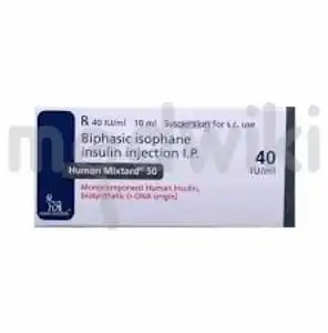 Human Mixtard 50 Injection 40IU/ml