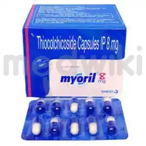 Myoril 8mg Capsule 10s
