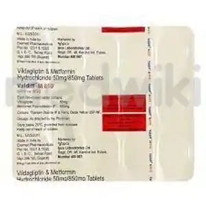 Valdiff M 50mg/850mg Tablet 15s