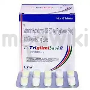 Triglimisave 2mg Tablet SR 10s