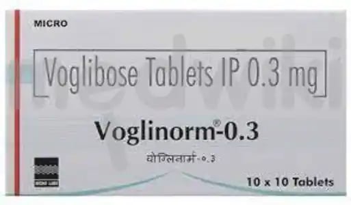 Voglinorm 0.3mg Tablet 15s