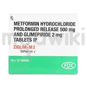 Ziglim M 2mg/500mg Tablet PR 15s