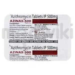 Azinax 500mg Tablet 3s