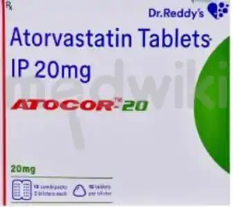 Atocor 20mg Tablet 14s