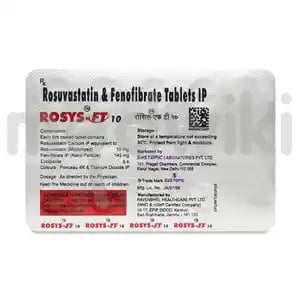 Rosys FT 145mg/10mg Tablet 15s