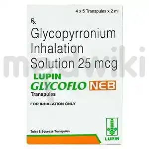 ग्लाइकोफ़्लो नेब 25mcg/2ml ट्रांसप्यूल्स 2ml
