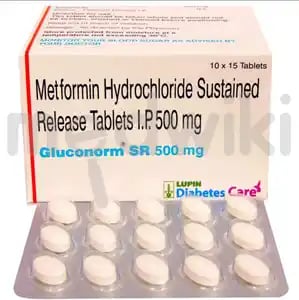 Gluconorm 500mg Tablet SR 15s