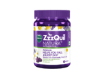Vicks ZzzQuil Natura Sleep Supplement Strawberry Lavender Flavour 24s