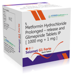 Seizmet G1 1mg/1000mg Forte Tablet 15s