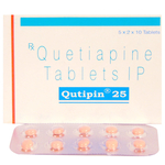 Qutipin 25mg Tablet 10s