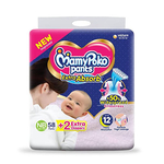 Mamy Poko Pants New Born Diaper 58+2s Free