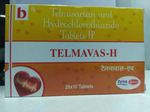 Telmavas H 40mg/12.5mg Tablet