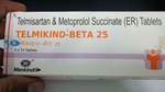 Telmikind Beta 40mg/25mg Tablet ER