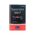 Thyroactiv 50mcg Tablet 100s