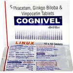 कॉग्निवेल 60mg/800mg/5mg टैबलेट 10s