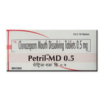 Petril 0.5mg Tablet MD 10s