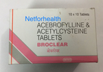 Broclear 100mg/600mg Tablet 10s