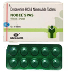 Nobel Spas 40 mg/100 mg Tablet 10s