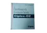 Ciplox-OZ 500mg/500mg Tablet 10s