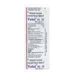 Velol 25mg Tablet XL 10s