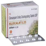 کلوناز 0.25 ملی گرام ٹیبلٹ 10 ایس