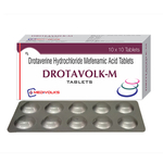 ड्रोटावोल्क-एम 80mg/250mg टैबलेट 10s