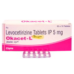 Okacet L 5mg Tablet 10s