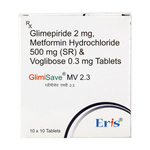 Glimisave MV 2.3mg Tablet SR 15s