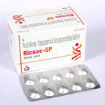 Ricnac SP 100mg/325mg/15mg Tablet 10s