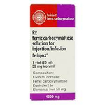 Ferinject 1000mg Injection 20ml