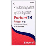 Ferium 1gm injection 20ml
