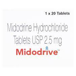 Midodrive 2.5mg Tablet 20s