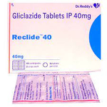 रिक्लाइड 40mg टैबलेट 15s के बा