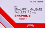 एनाप्रिल 5mg टैबलेट 15s के बा