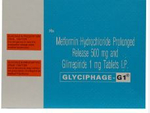 Glyciphage G 1mg/500mg Tablet PR 10s