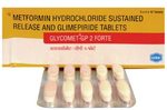 Glycomet GP 2mg/1000mg Forte Tablet SR 10s