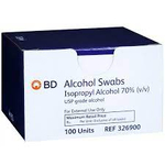 BD Alcohol Swab 100s