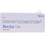 रेसिटा लाइट 0.25mg/10mg टैबलेट 15s के बा